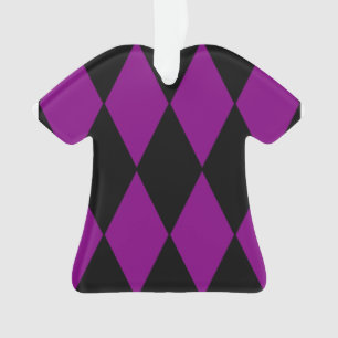 arléquin noir violet