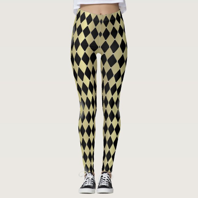Arlequin Pop Fashion Leggings (Devant)