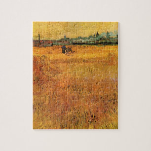 Arles: Blick aus den Weizenfeldern von Vincent van