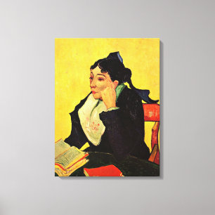Arlesienne von Vincent van Gogh. Leinwanddruck