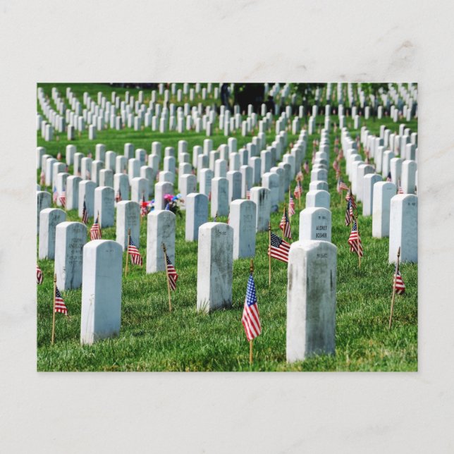 Arlington Friedhof Postkarte (Vorderseite)
