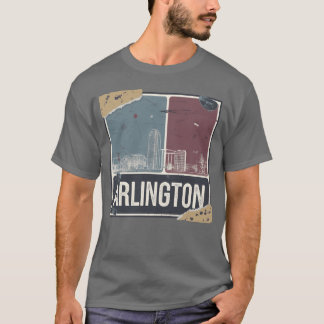 Arlington Geschenk für Sportbegeisterte Freund T-Shirt