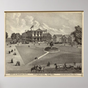 Arlington-Haus, Ozean-Waldung, NJ Poster