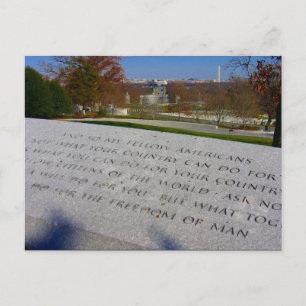 Arlington JFK-Gedenkstätte Postkarte