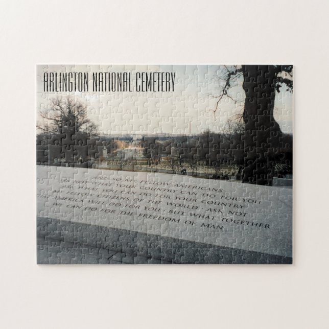 arlington JFK Zitat (Horizontal)