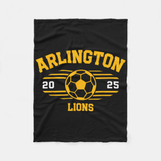 Arlington Lions Soccer Byll 2025  Fleecedecke