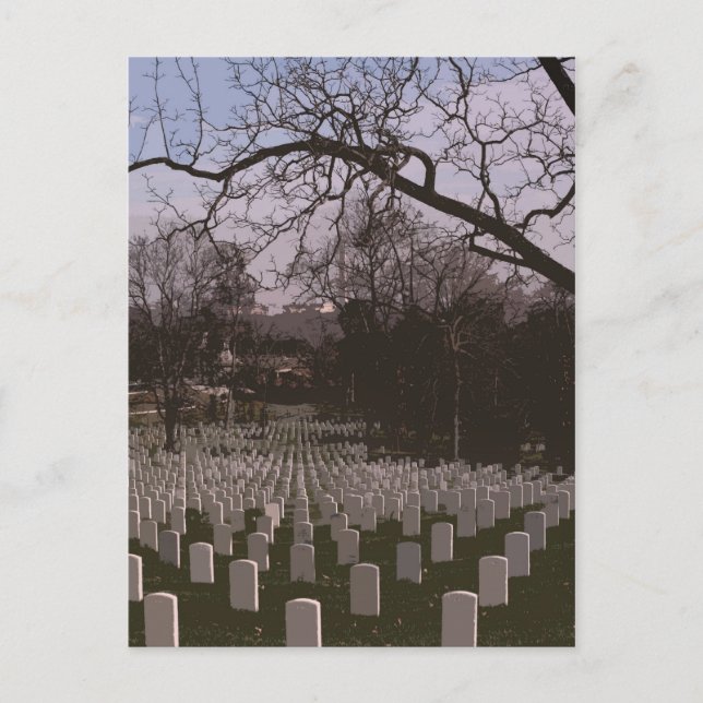 Arlington National Cemetary Postkarte (Vorderseite)