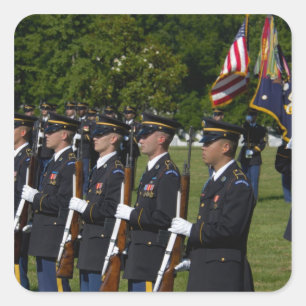 Arlington National Cemetery, Arlington, Quadratischer Aufkleber