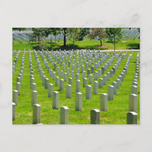 Arlington National Cemetery Grabsteine Washington Postkarte