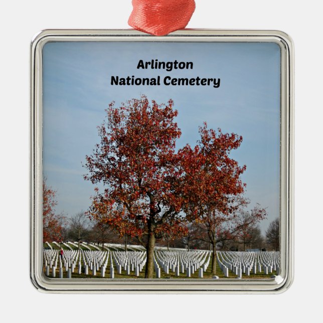 Arlington National Friedhof Ornament Aus Metall (Vorne)