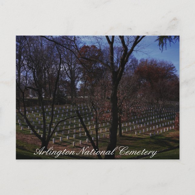 Arlington National Friedhof Postkarte (Vorderseite)