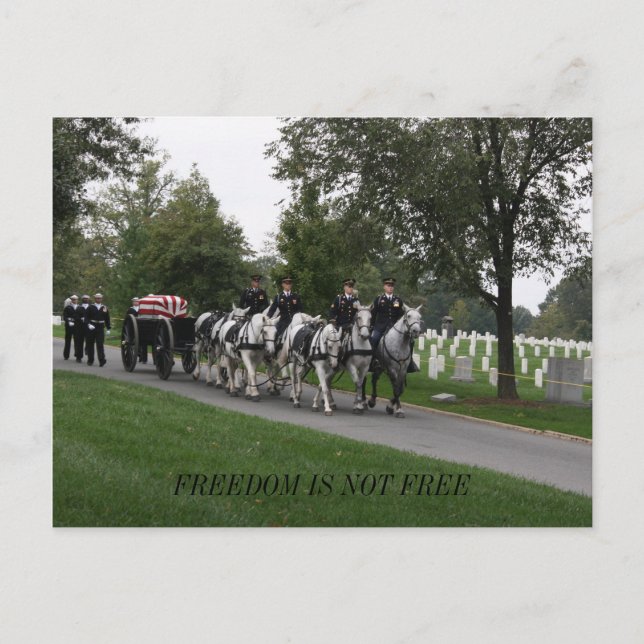 Arlington National Friedhof Postkarte (Vorderseite)