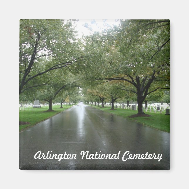 Arlington National Friedhof Square Magnet (Vorne)