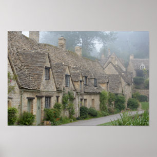 Arlington Row, affiche de Bibury