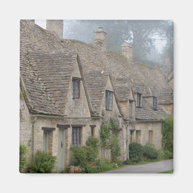 Arlington Row, Bibury-Magnet Magnet (Vorne)