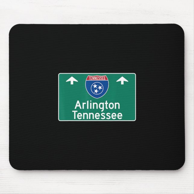 Arlington Tennessee Interstate Highway Urlaub So Mousepad (Vorne)