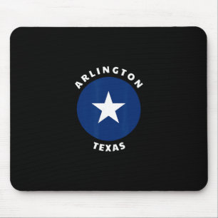Arlington Texas Tx Bullseye Reise Urlaub Souvenir Mousepad