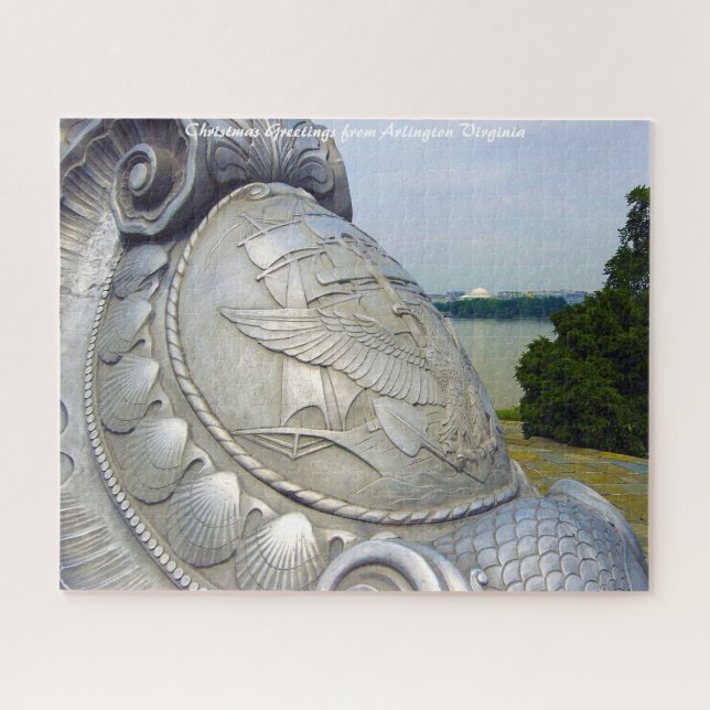 Arlington Virginia Weihnachtsgrüße (Horizontal)