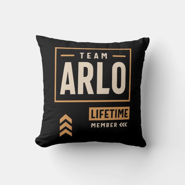 Arlo Personalisierter Name - Funny Arlo Kissen (Vorderseite)