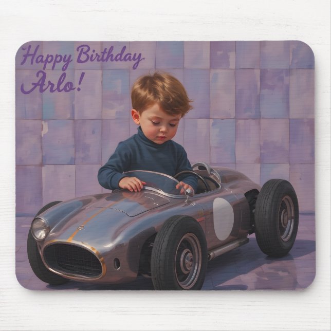 ARLO ~ Und sein RACING CAR ~ Mousepad (Vorne)