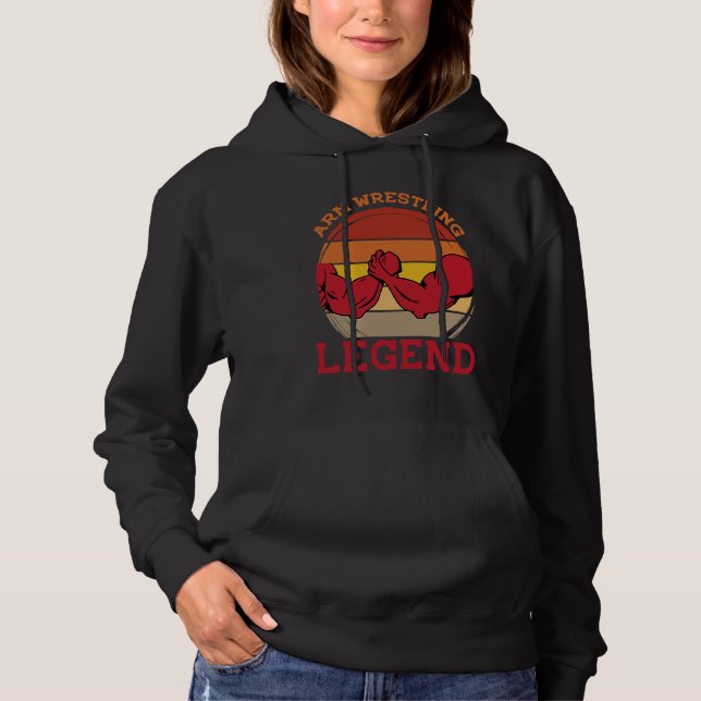 Arm Bar Wrestling  Arm Wrestling Legend Hoodie (Vorderseite)