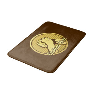 Arm Wrestling Gold Badematte