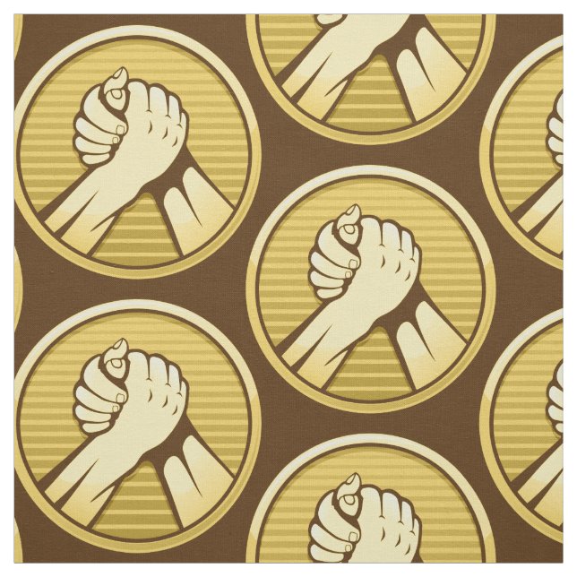 Arm Wrestling Gold Stoff (Muster)