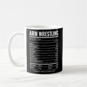 Arm Wrestling Inspiriert Arm Wrestler verwandt Kaffeetasse