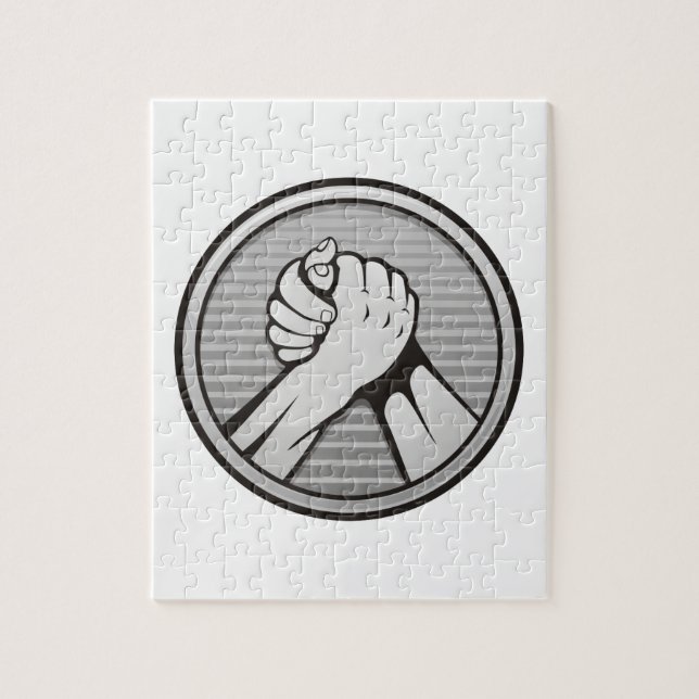 Arm Wrestling Silver (Vertikal)