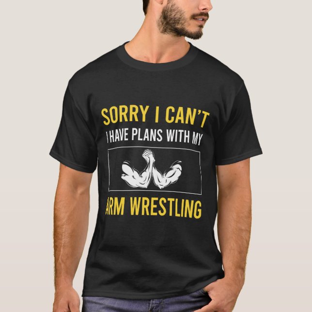 Arm Wrestling Wrestler Armwrestler Armwrestler T-Shirt (Vorderseite)