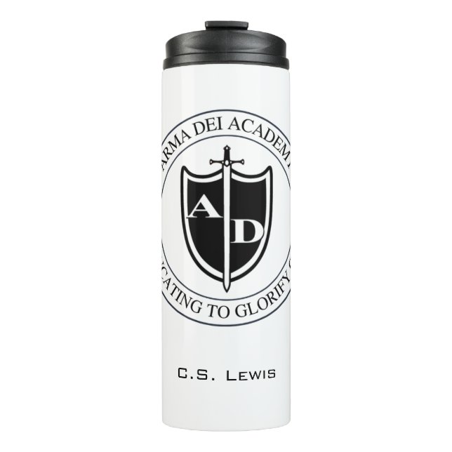 Arma Dei Thermal Tumbler - Fakultative Personalisi Thermosbecher (Vorderseite)