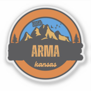 Arma, Kansas Aufkleber