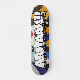 Armaan! Graffiti Custom Personalisiert Skateboard