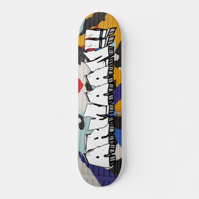 Armaan ! Graffiti personnalisé Skateboard personna (Devant)