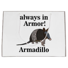 Armadillo Animal Funny  Große Geschenktüte