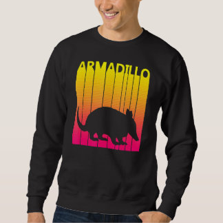 Armadillo Animal Retro-Kostüm Sweatshirt