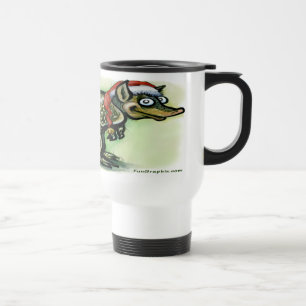 Armadillo Christmas Reisebecher