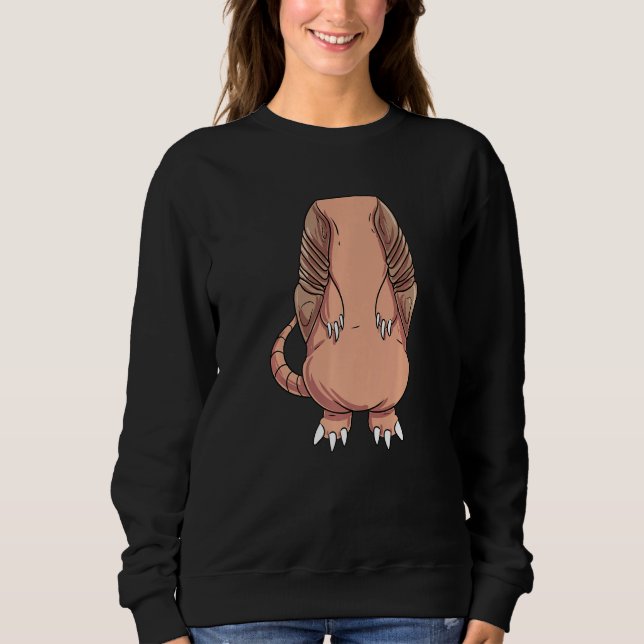Armadillo Costume Premium Sweatshirt (Vorderseite)
