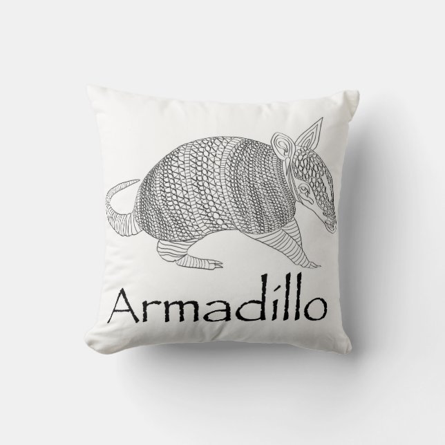 Armadillo Coussin (Recto)