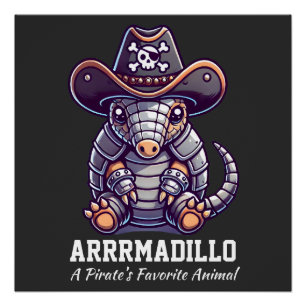 Armadillo Gift   Kostenloser Versand   Armadillo T Poster