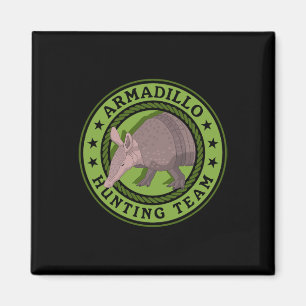 Armadillo Jagdteam Jagd Armadillos Jäger Magnet