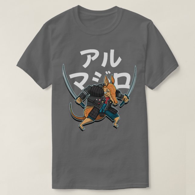Armadillo Samurai  T-Shirt (Design vorne)