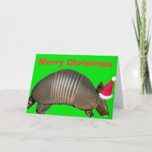 Armadillo Santa, Frohe Weihnachten