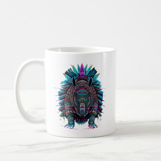 Armadillo Spirit Mug animal (Gauche)