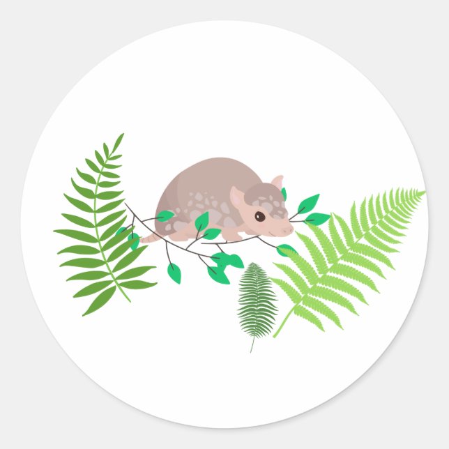 Armadillo Sticker (Vorderseite)