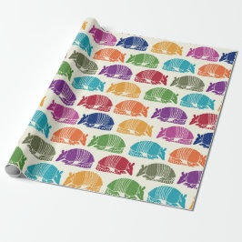 Armadillos Gemustert Geschenkpapier