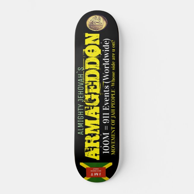 ARMAGEGGEDON Skateboard (Vorderseite)