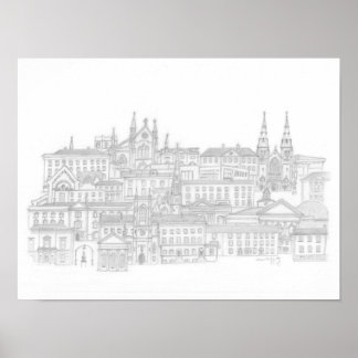 Armagh Cityscape Poster