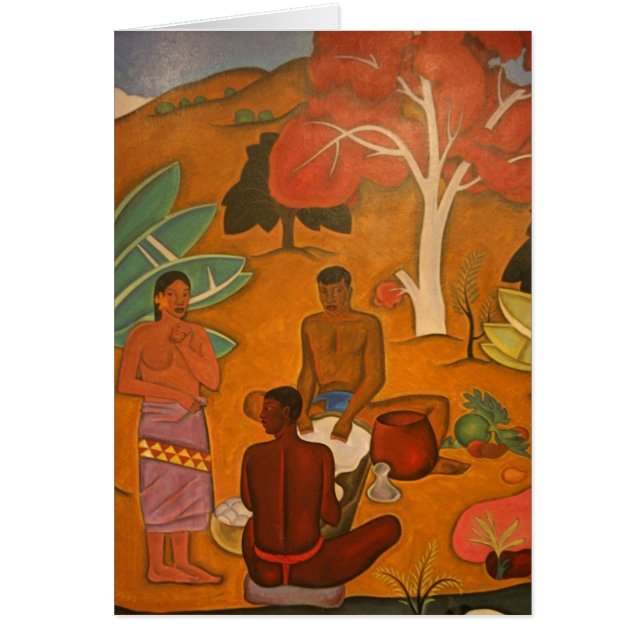 Arman Manookian Malerei - Karte (Vorne)