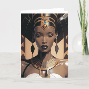 ARMANA QUEEN Gefaltete Dankeskarte